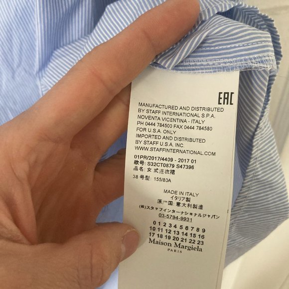 MM6 - Maison Margiela - shirt/shirt dress - Picture 9 of 10